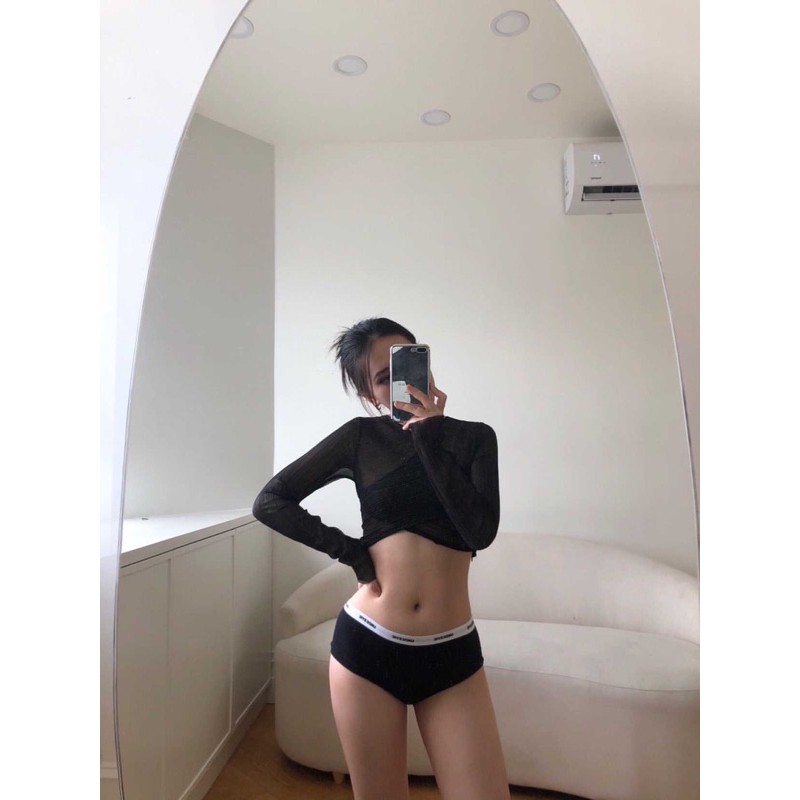 Quần lót nữ cao cấp UNDERME™ Natural Cotton Boyshort 1 (Cotton kháng khuẩn được đặt dệt riêng tại Việt Nam) | BigBuy360 - bigbuy360.vn