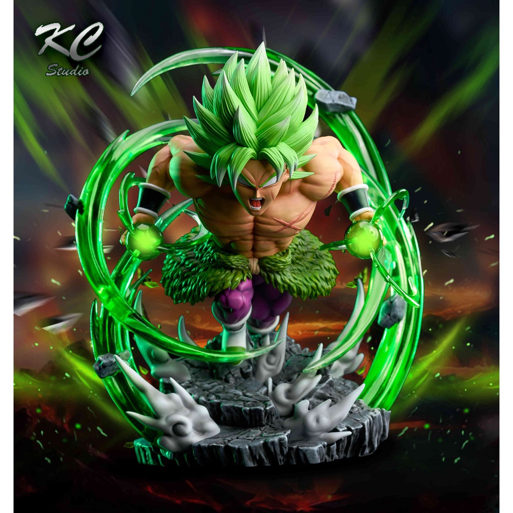 Mô hình Resin Dragon Ball chính hãng - Broly full power - KC Studio