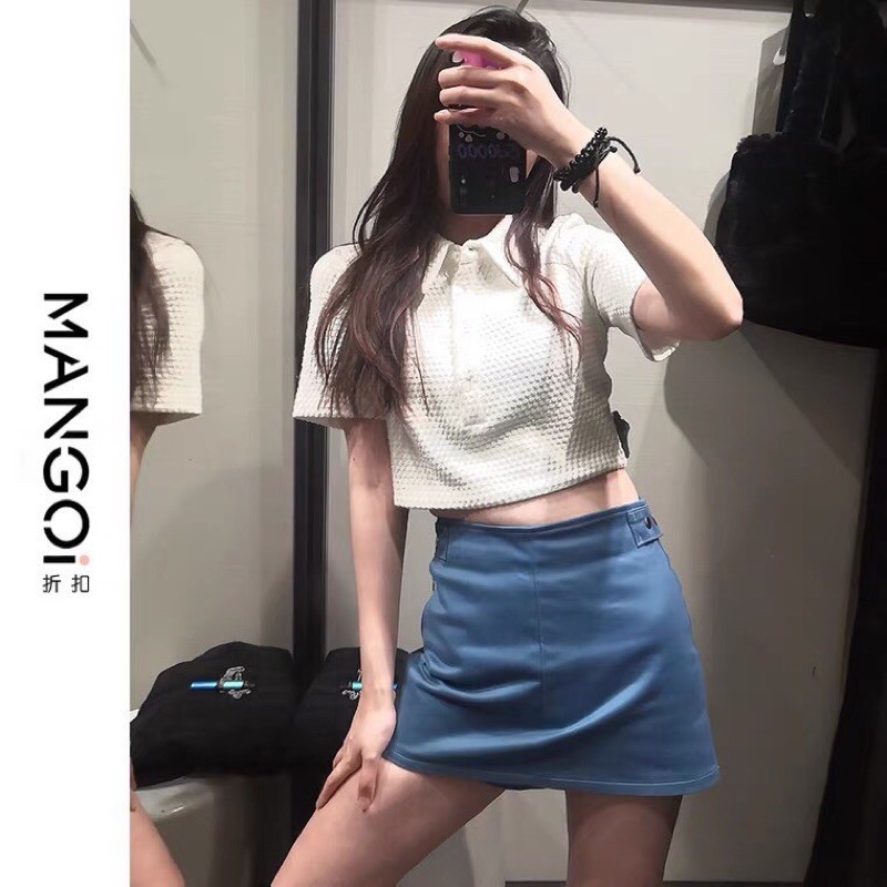 Áo polo croptop zara xuất dư siêu xịn | BigBuy360 - bigbuy360.vn