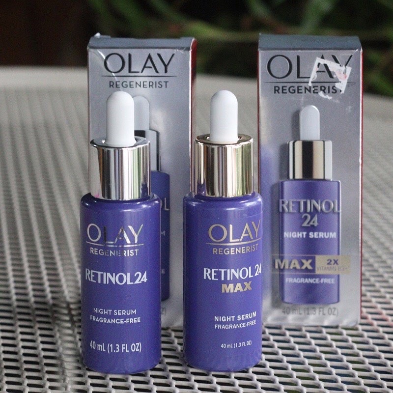 Serum chuyên ban đêm Olay Regenerist Retinol 24 hàng chuẩn Mỹ 40ml