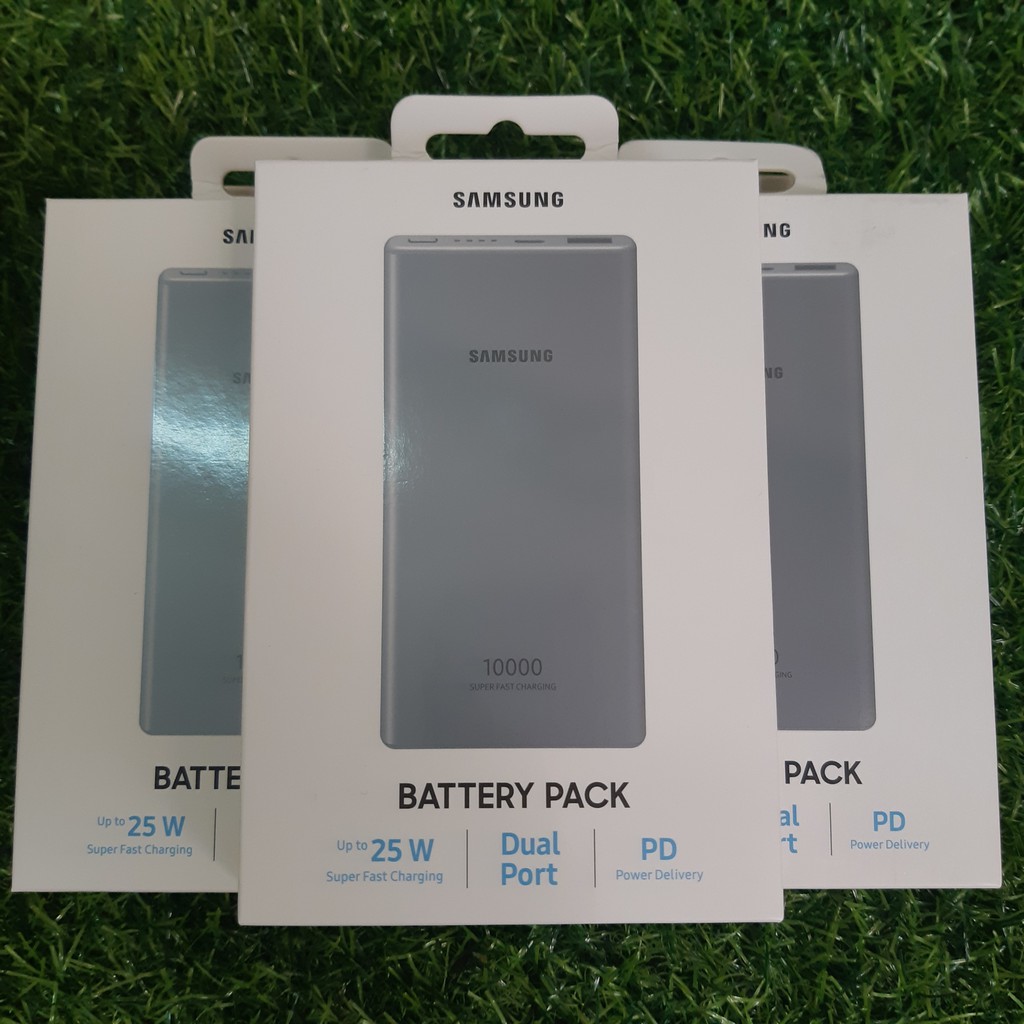 Sạc Dự Phòng 25W Samsung EB-P3300X 10.000mAh Chính Hãng, Nguyên Seal, Bảo Hành Hãng (Up to 25W Super Fast Charging)