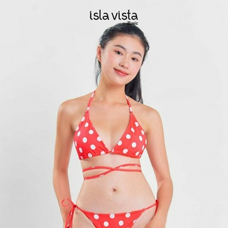 Áo bơi bikini v deep thắt nơ isla vista ivwt046