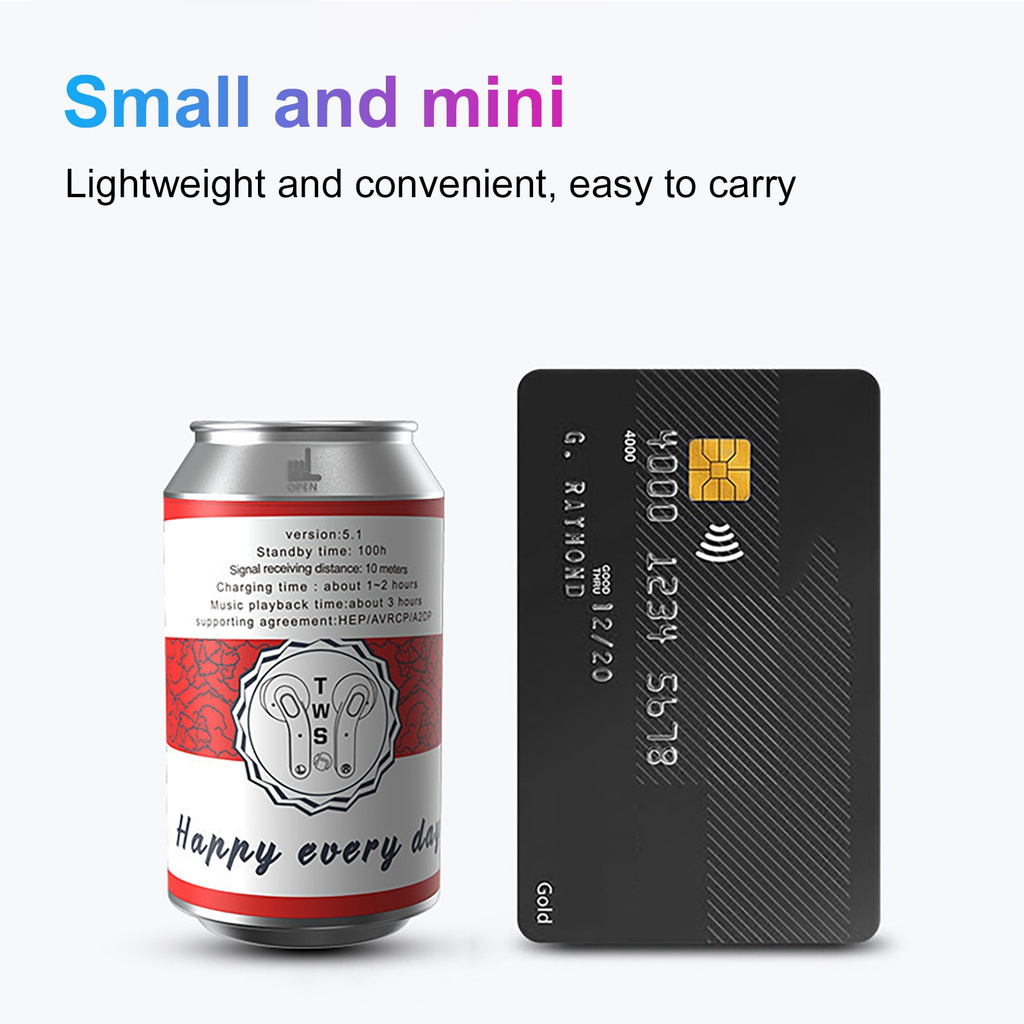 tai nghe không dây Thiết Kế Hình Lon Nước Cá Tính
