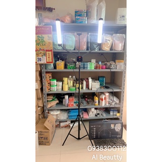 ĐÈN LED 2 NHÁNH, 2 RÂU CHUYÊN PHUN XĂM, SPA, NỐI MI MẪU MỚI 2021