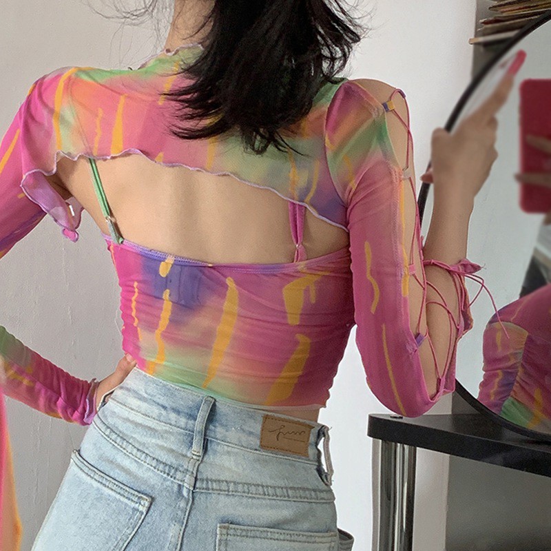 Áo Trễ Vai Tay Dài Thời Trang Dành Cho Nữ