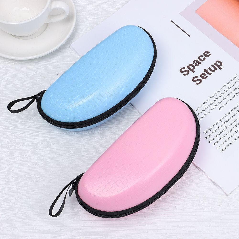 ESPO Hộp Đựng Mắt Kính Có Khóa Kéo Phong Cách Vintage Giá Đỡ