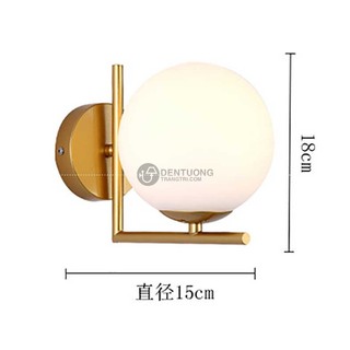 Đèn Gắn Tường Thủy Tinh Tán Sắc Ánh Sáng