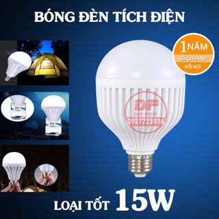 BÓNG ĐÈN TÍCH ĐIỆN THÔNG MINH 15W ÁNH SÁNG TRẮNG – LOẠI TỐT