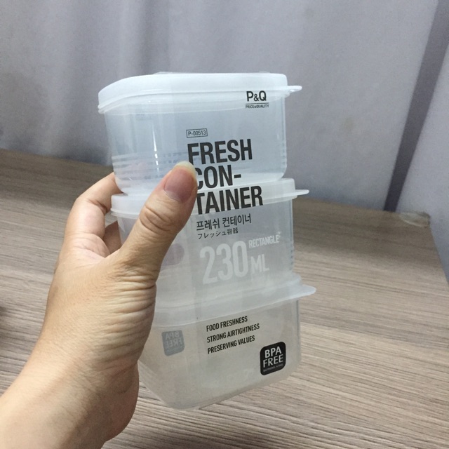 Set hộp nhựa Lock&Lock 480ml x2/ 450ml x2/ 230ml x3