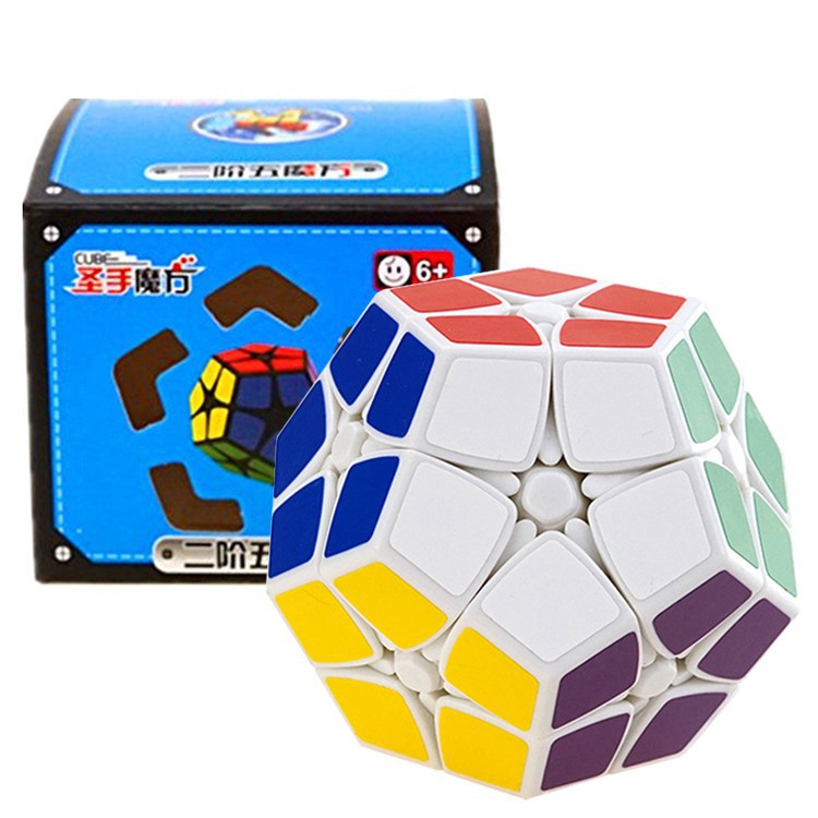 Đồ Chơi Xếp Hình Tu Duy Rubik 12 Mặt Biến Thể Dạng Megaminx 2x2 - Mẫu 02