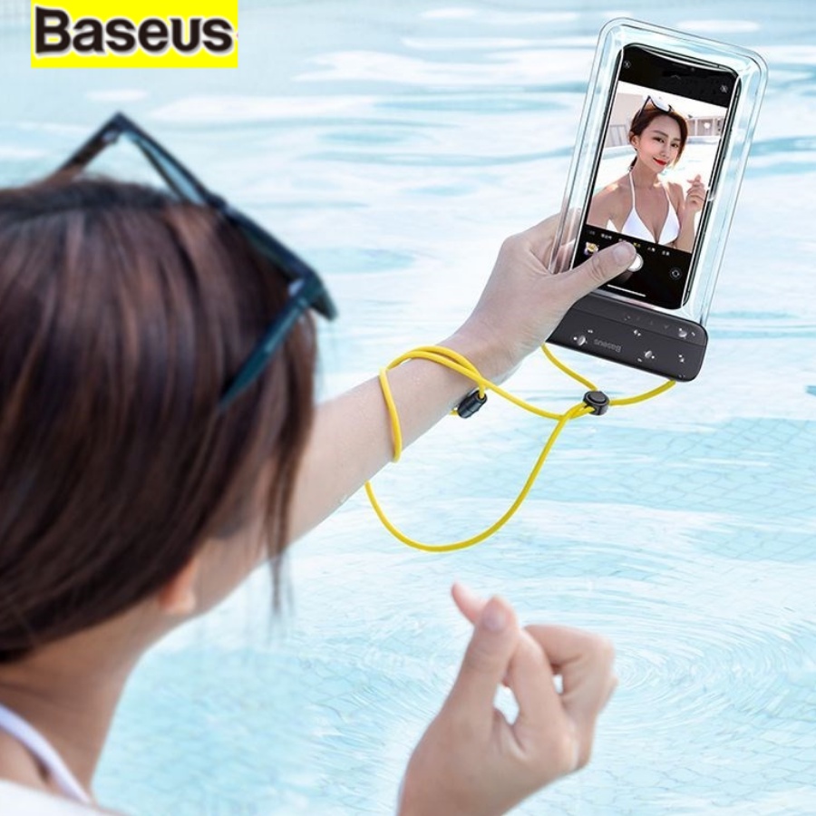 Túi chống nước điện thoại Baseus cho Iphone X/ XS /XS Max/ 11, 12 Pro, Pro Max Samsung Huawei Xiaomi 7.2inch LV774
