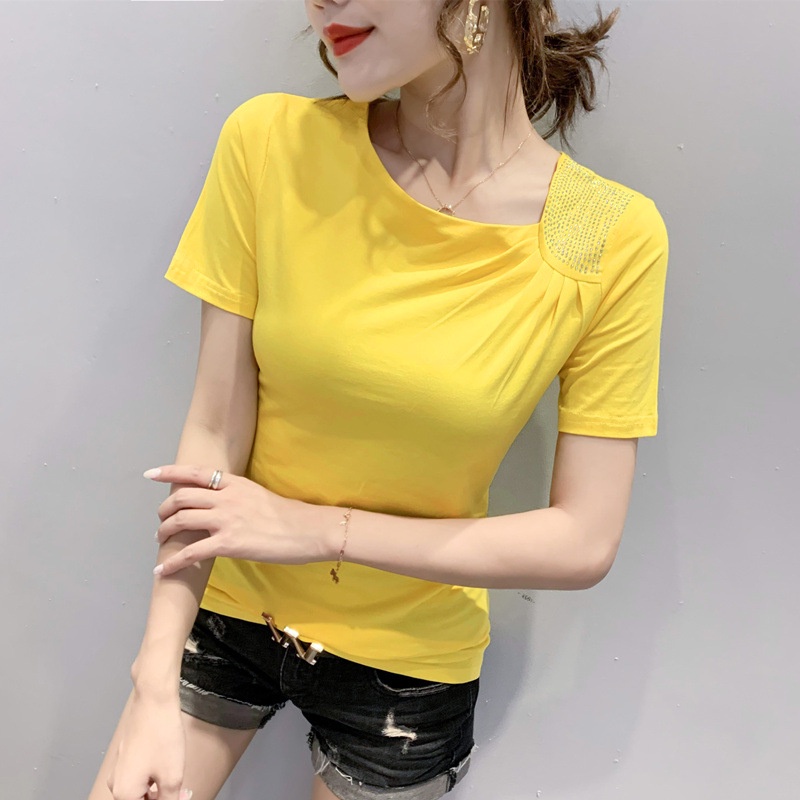 Áo thun tay ngắn nữ Kiểu Mới tay ngắn thời trang