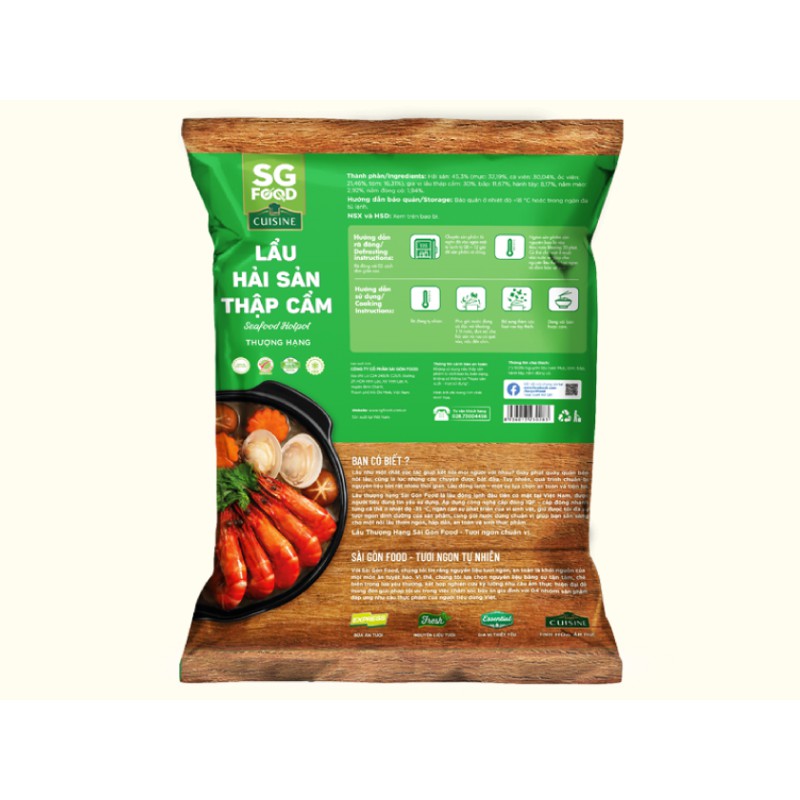 Lẩu hải sản thập cẩm 500g | BigBuy360 - bigbuy360.vn