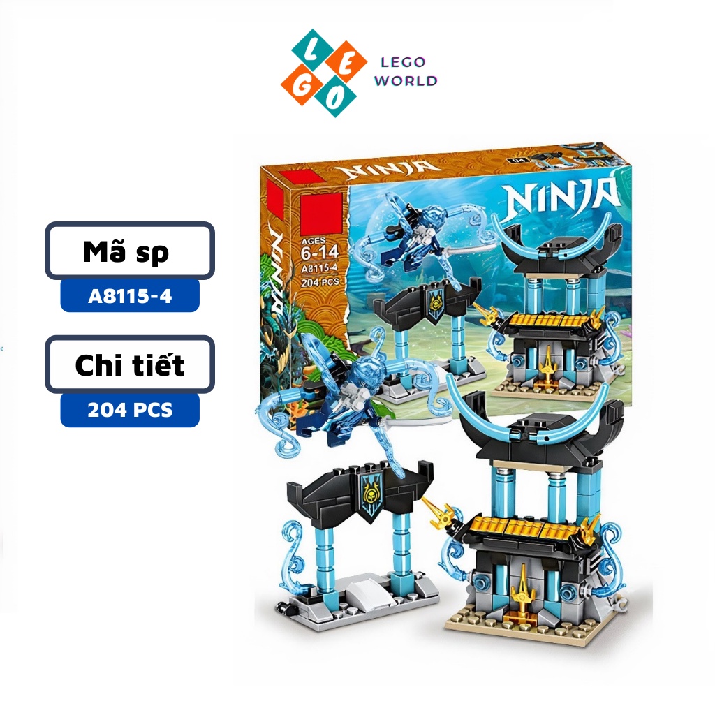 Lego Ninjago mô hình đồ chơi lắp ghép thông minh Temple of Endless Sea A8115 – shop Lego World