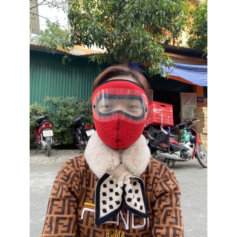KHẨU TRANG NINJA CÓ KÍNH CHE TIỆN LỢI MÃ 03 | BigBuy360 - bigbuy360.vn