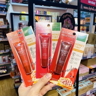 Son dưỡng có màu Baby Bright Honey Tint Lip Treatment dưỡng môi căng mọng với công thức mới 10g - Thái Lan