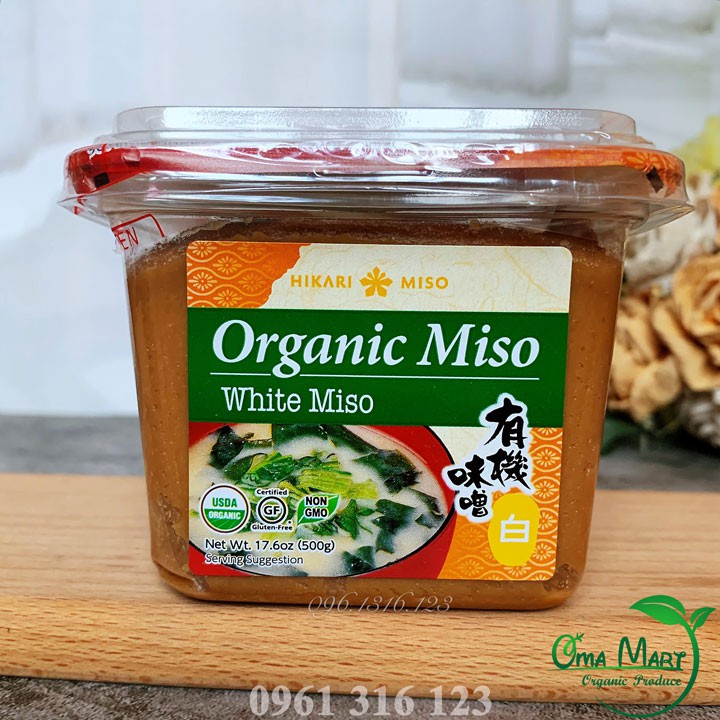 Tương đậu ( Miso ) hữu cơ Hikari 500g