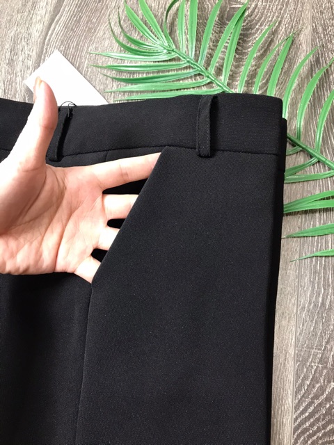 Quần Baggy ( quần âu) vải hàng vnxk mã BSK ( nhận hàng k ưng - hoàn tiền)