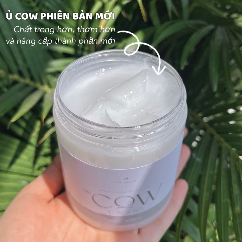 COW Ultra-nourishing Hair Mask - Ủ Tóc Sữa Bò