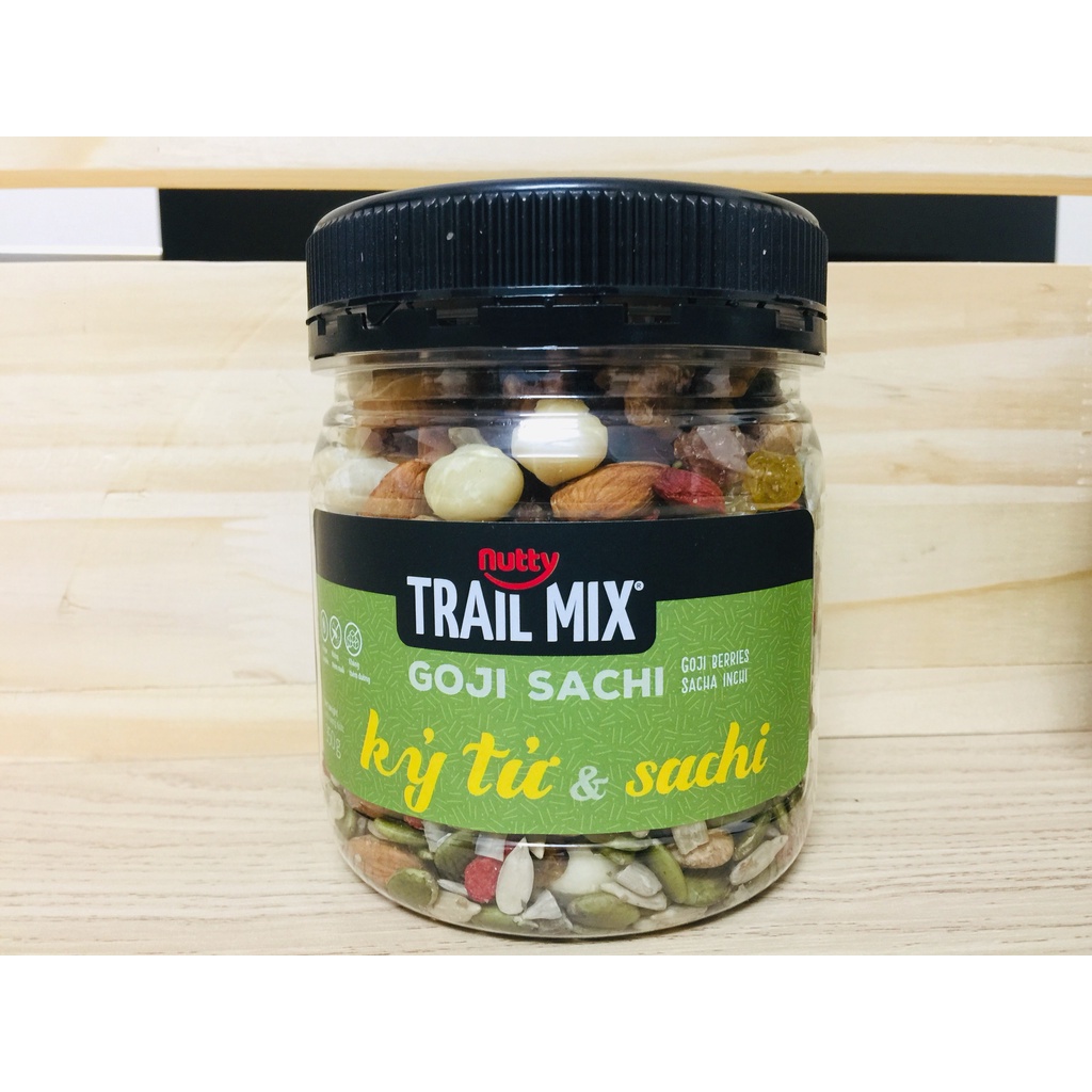 Hạt Dinh Dưỡng Trail Mix Kỷ Tử - Sa Chi Nutty Tự Nhiên, Ít Calo, Heathy, Hỗ Trợ Giảm Cân | Meta Freshgo