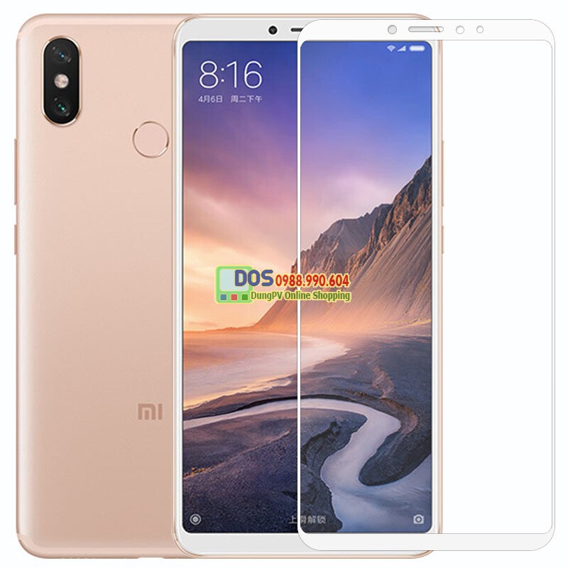 Kính cường lực Xiaomi Mi Max 3 full màn hình