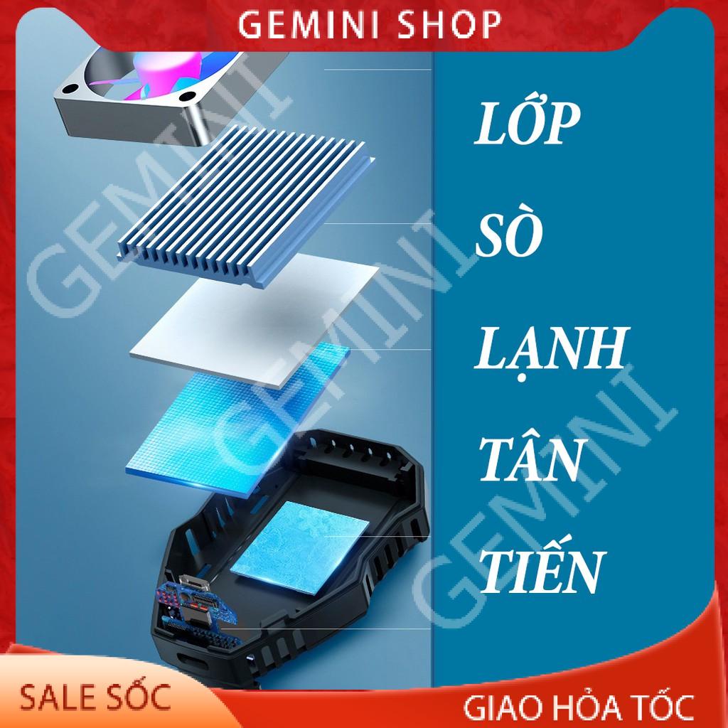 Quạt tản nhiệt gaming SÒ LẠNH siêu mát Memo L-01 cho điện thoại GEMINI SHOP