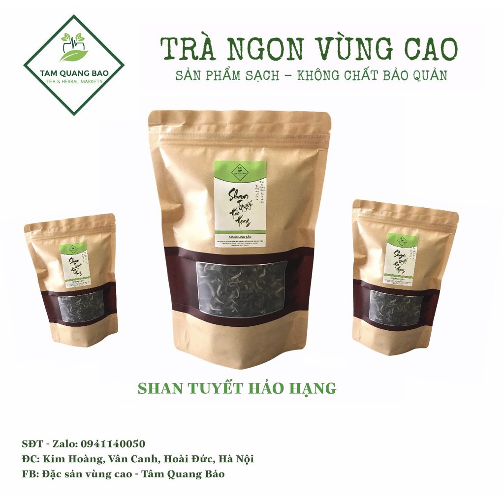 Shan tuyết hảo hạng - Trà cổ thụ Su Phì Hà Giang