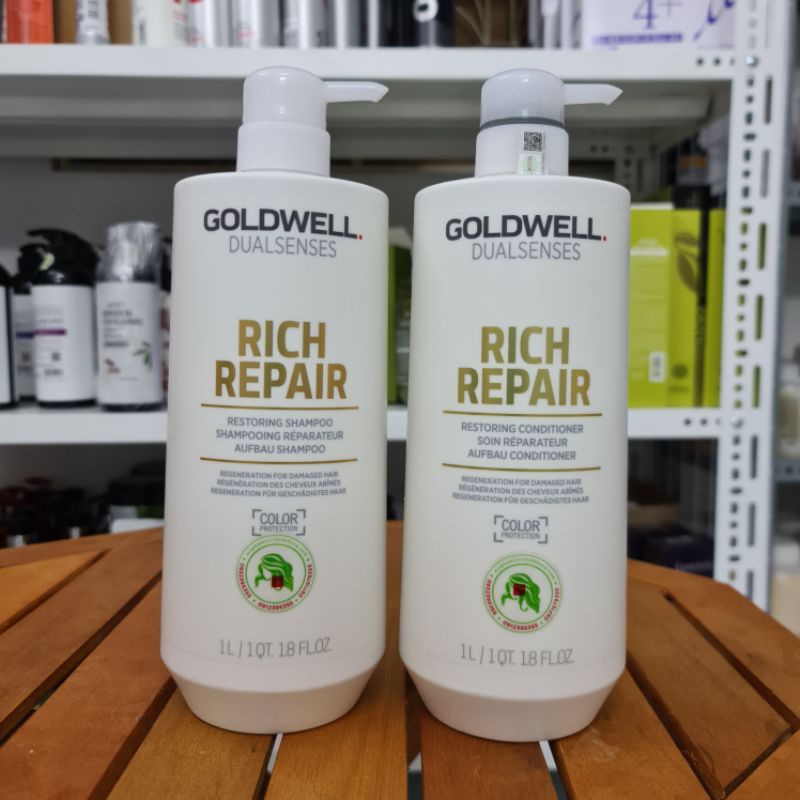 CẶP DẦU GỘI XẢ SIÊU PHỤC HỒI GOLDWELL RICH REPAIR 1000ML