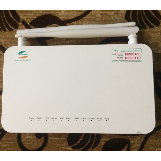 Modem quang Viettel F607L  băng tầng kép