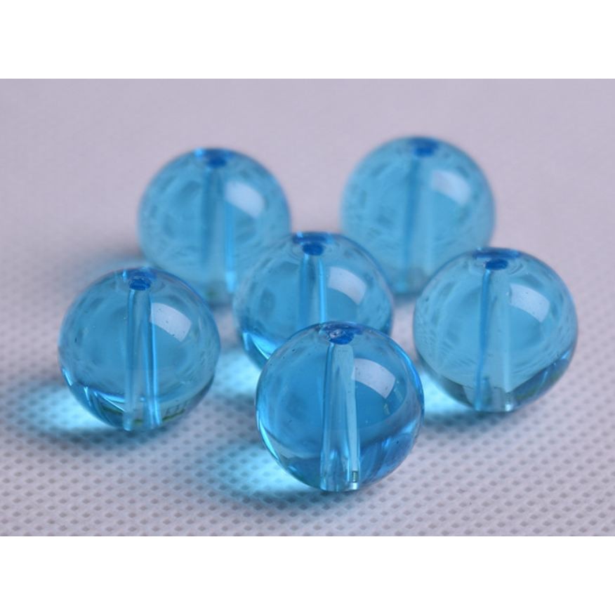 [Mã FAMAYFA giảm 10K đơn 50K] 50-100gam hạt đá màu xanh Aqua size 4-6-8-10-12mm