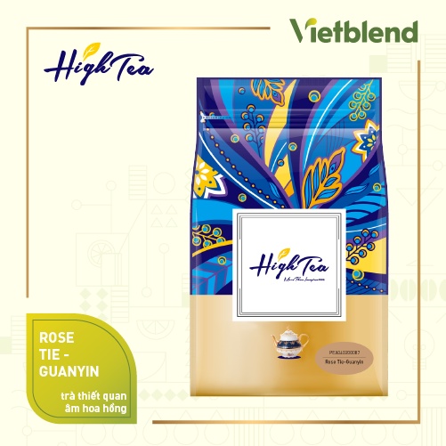 Trà Thiết quan âm hoa hồng cao cấp HIGH TEA | Trà túi lọc thượng hạng Đài Loan | Gói 50 túi x 450G