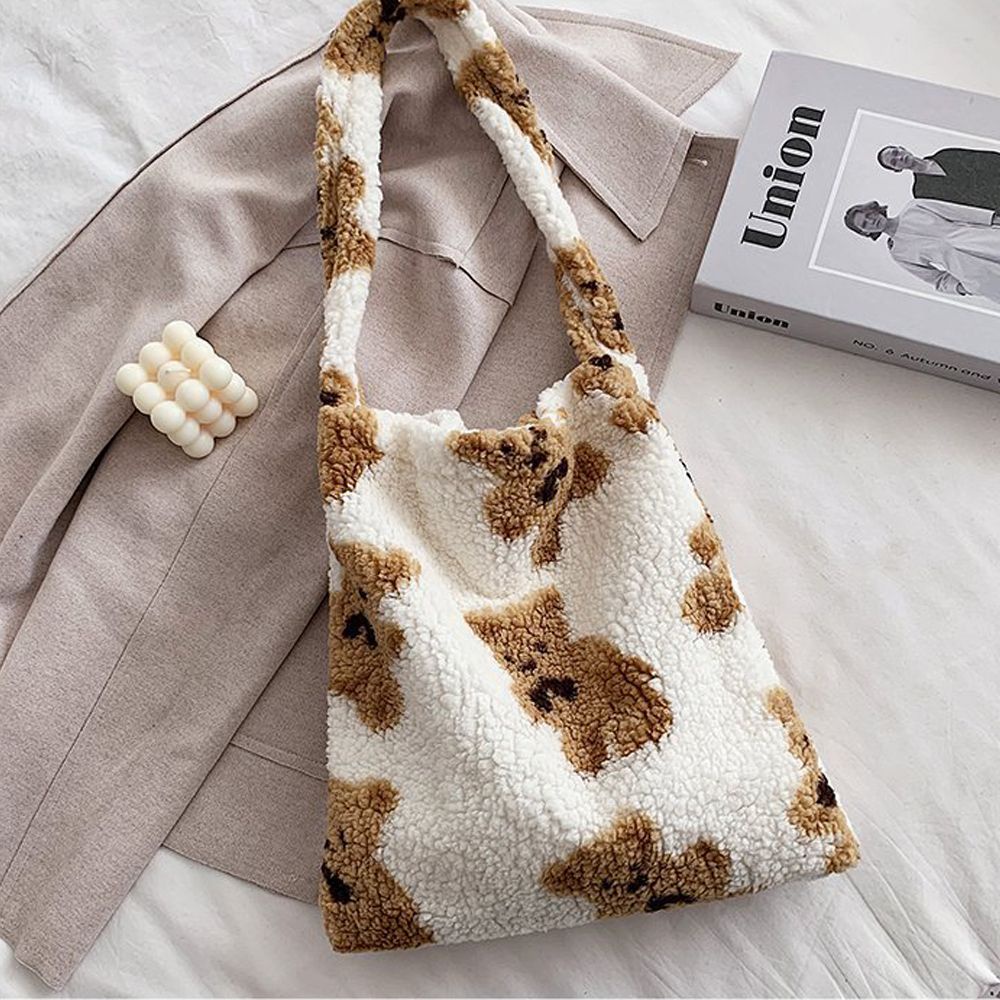 Túi xách lông nhung MIHAN1 thời trang thu đông cho nữ