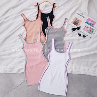 🔥ĐẦM BODY THỂ THAO VIỀN SỌC🔥🔥