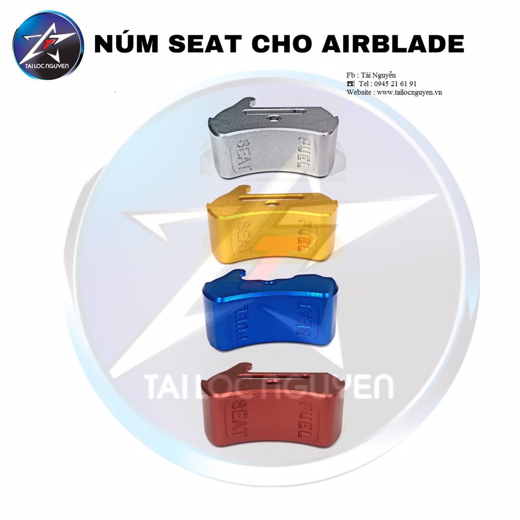 NÚM SEAT CNC BẬT MỞ YÊN CHO XE MÁY