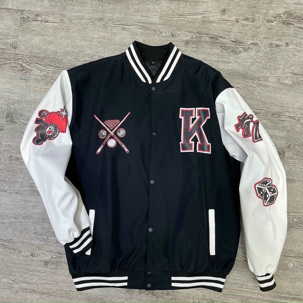 Áo Bomber Jacket Dù 2 Lớp KILL Unisex Nam Nữ (Ảnh Thật/Có sẵn)-Áo khoác ulzzang
