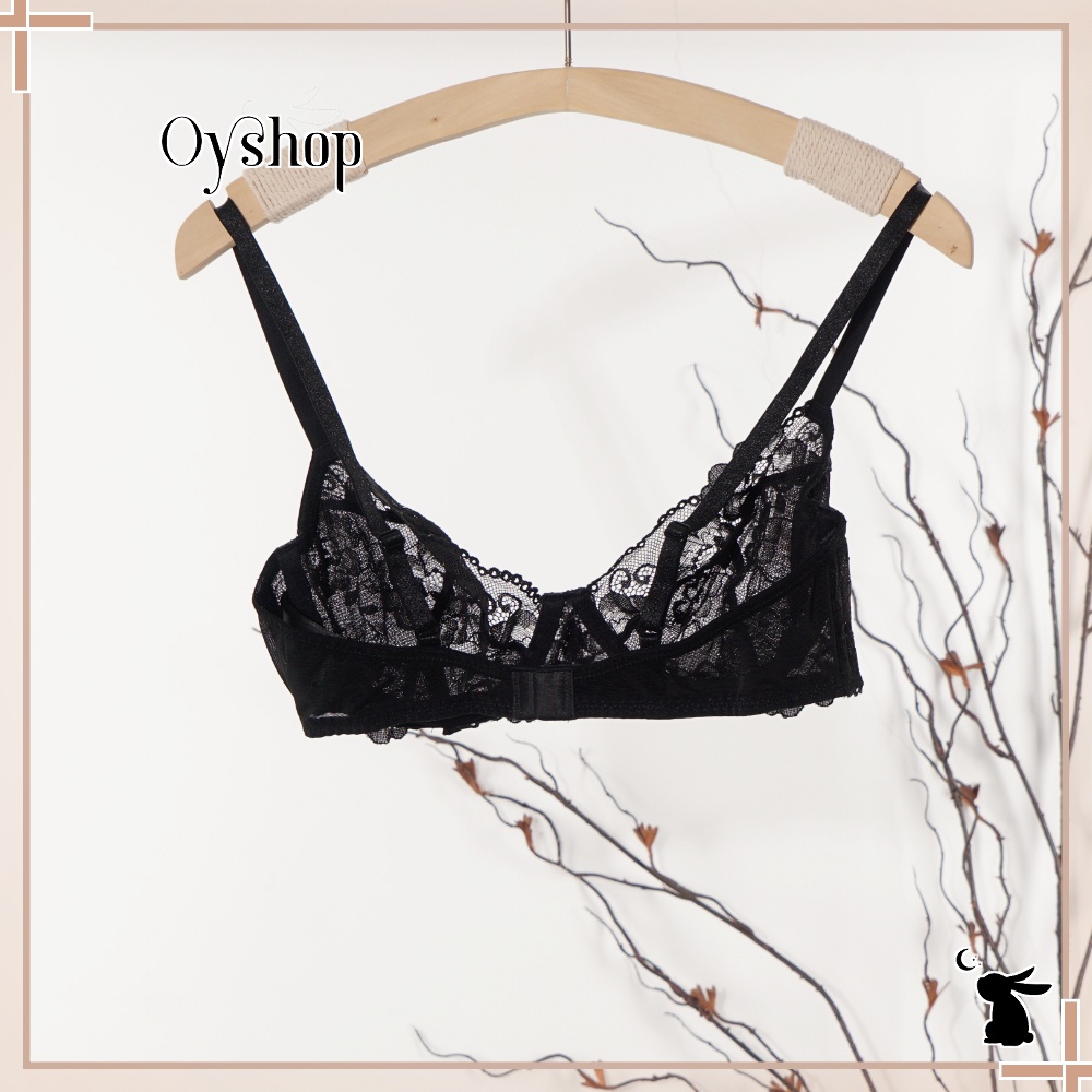Áo Ngực Ren Bralette Có Gọng HM