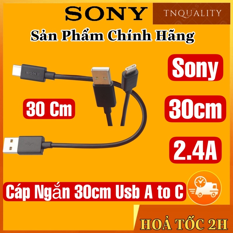 Cáp ngắn sạc nhanh 20cm-30cm-40cm chính hãng Sony-Belkin -Dùng tốt cho SDP - Loa