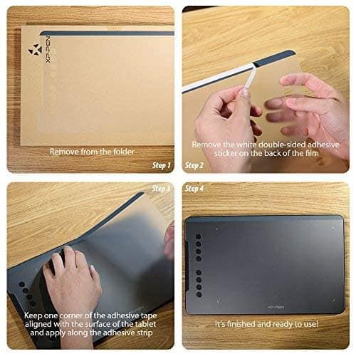 Miếng Dán Bảo Vệ Màn Hình Protective Film 11.6inch Chính Hãng Cho Bảng Vẽ XP-Pen Artist 12