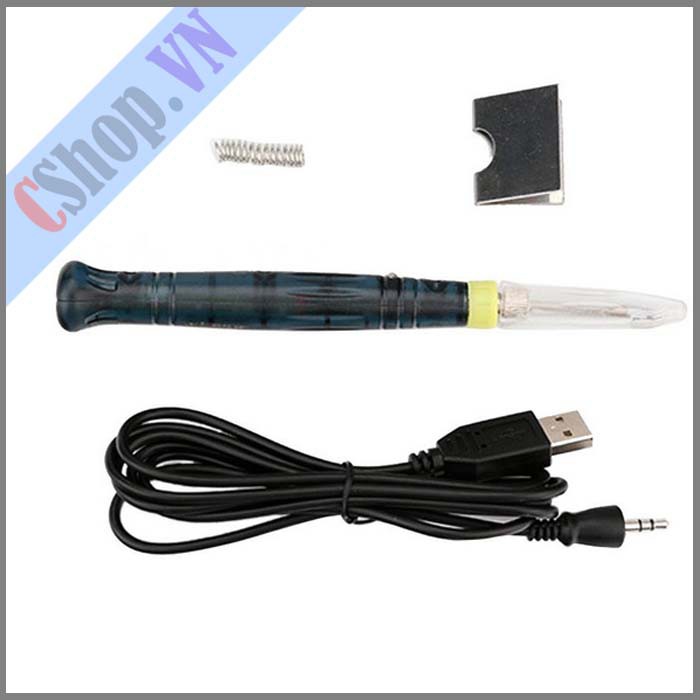 Mỏ hàn nhiệt mini dùng nguồn USB 5V-8W