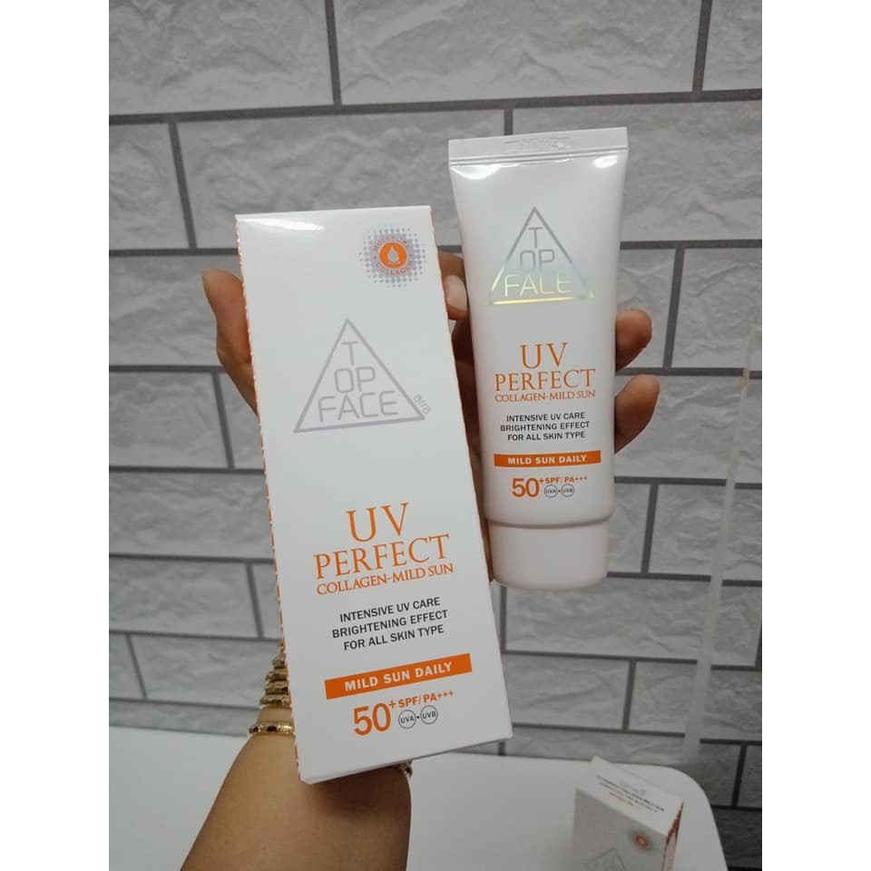 Kem chống nắng Top Face UV Perfect SPF50 chính hãng