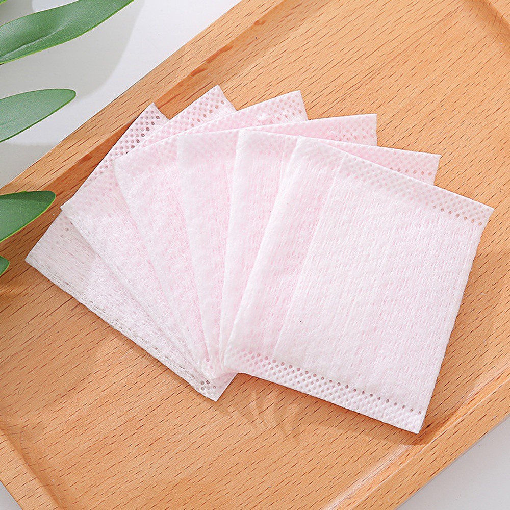 🌱FOREVER🌱 50Pcs/Bag Hot Makeup Remover Pads Disposable 100% Cotton Facial Cleansing Pad Makeup Cotton Hand Insert Design Skin Care Beauty Tools Face Wipes