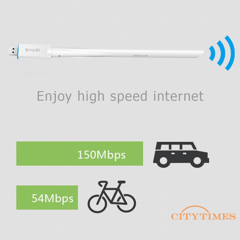 Usb Wifi 2.0 Ci Tenda U2 Với Ăng Ten 6dbi | BigBuy360 - bigbuy360.vn