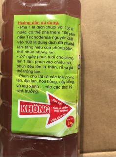 Dịch chuối thần dược cho Phong lan 1 lít