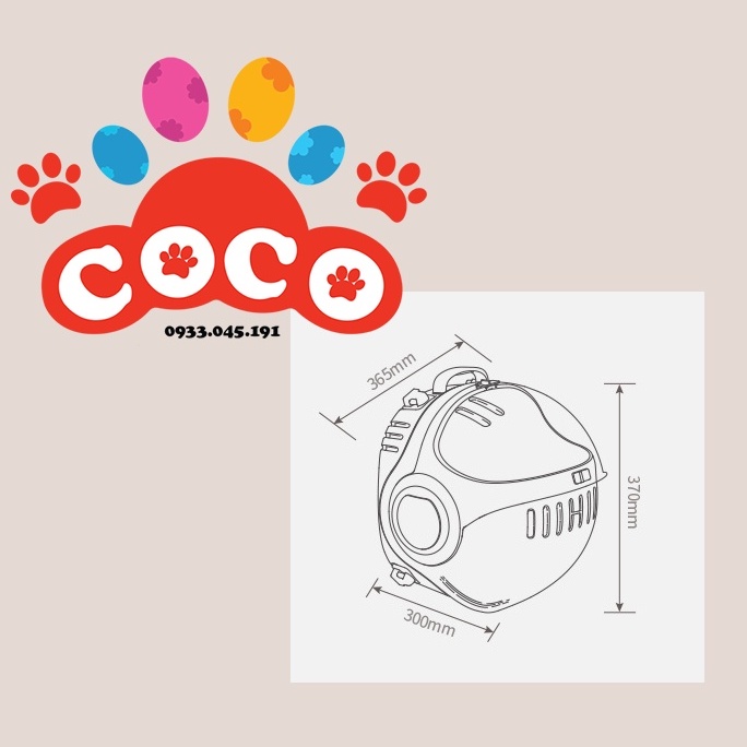 Balo mèo cao cấp Moboli, hàng LIMITED