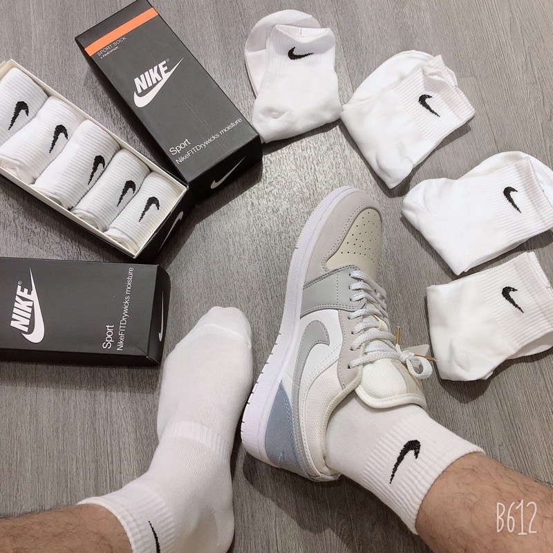 ️FREE SHIP☢️Tất Nike dệt kim cổ cao 18 -23 cm hàng VNXK 100% không xù,bai nhão giảm giá 50%.Adidas,Champion,Jordan,MLB