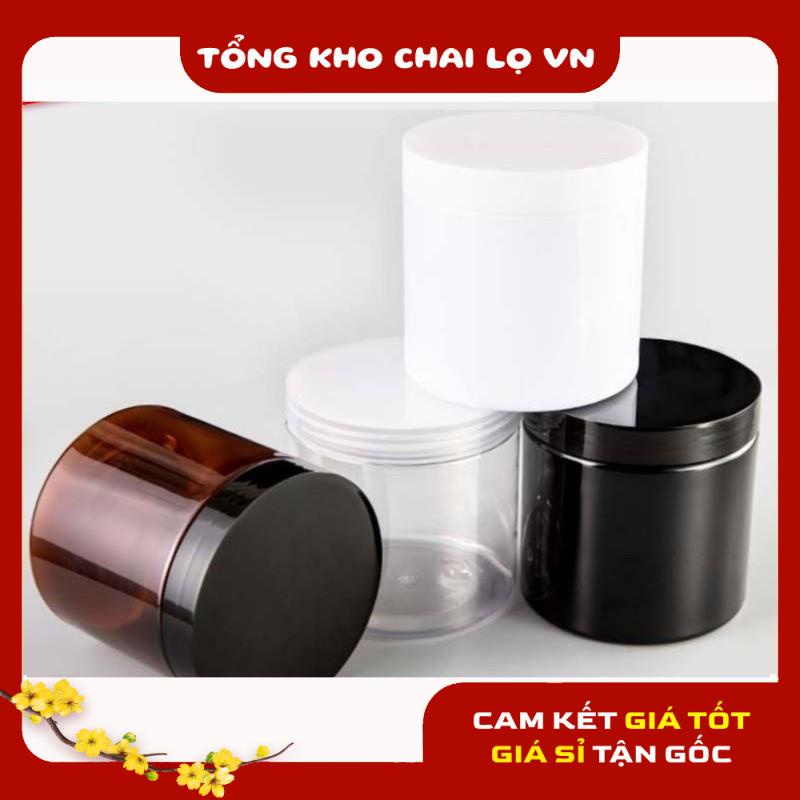 Hủ Đựng Kem ❤ SIÊU RẺ ❤ Hũ nhựa pet 250g đựng mỹ phẩm, thực phẩm, đồ khô, ngũ cốc