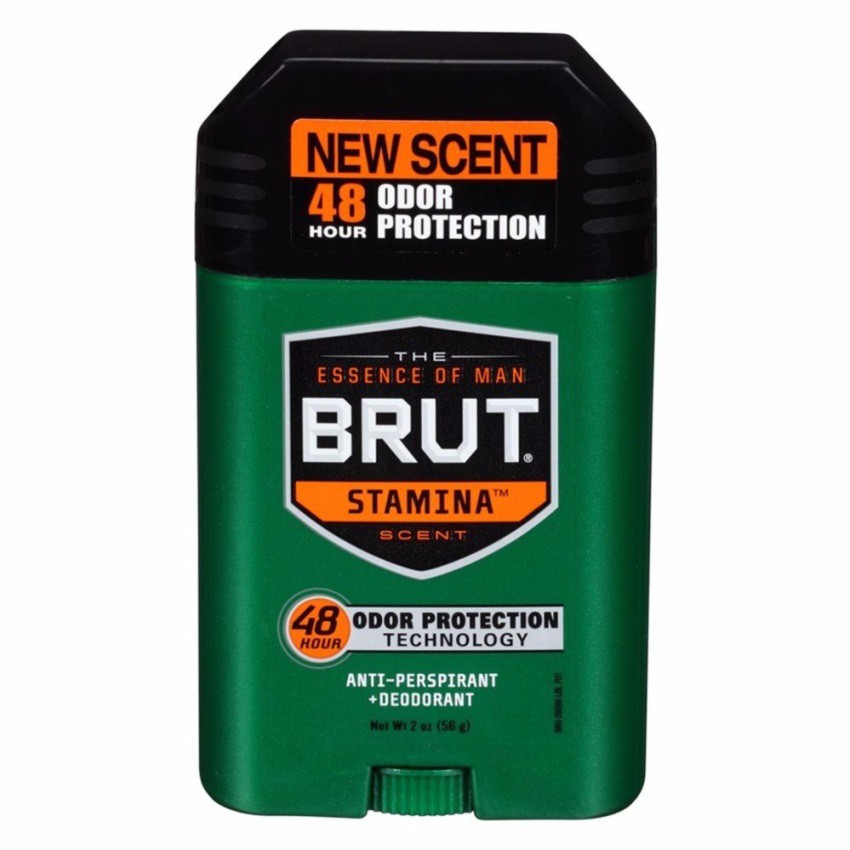 Lăn khử mùi nam dạng sáp Brut Anti-Perspirant Plus Deodorant Stamina 58g (Mỹ)