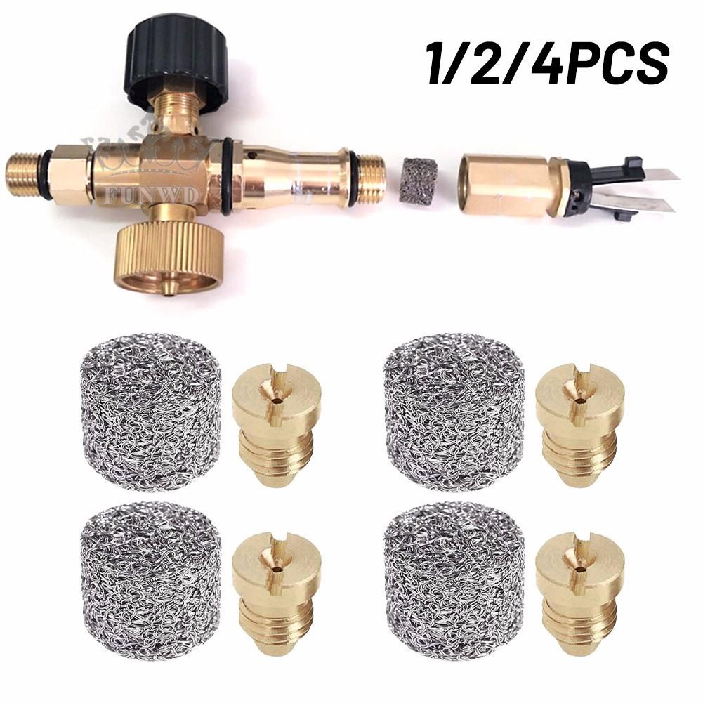 Đầu Phun Bọt Tuyết Bằng Thép Không Gỉ 11x14mm