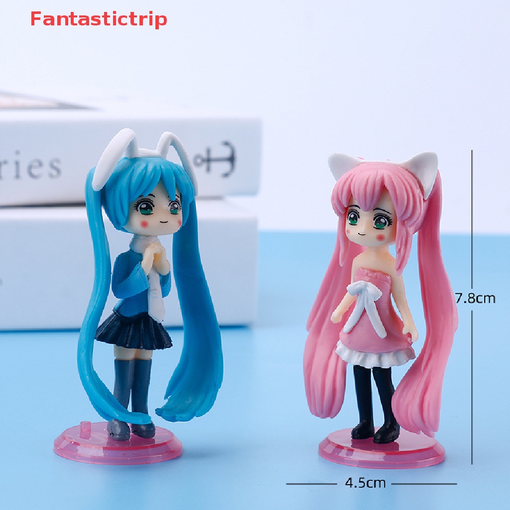 [Fantastictrip] Set 6 Mô Hình Thủy Thủ Mặt Trăng Mini Trang Trí Mới