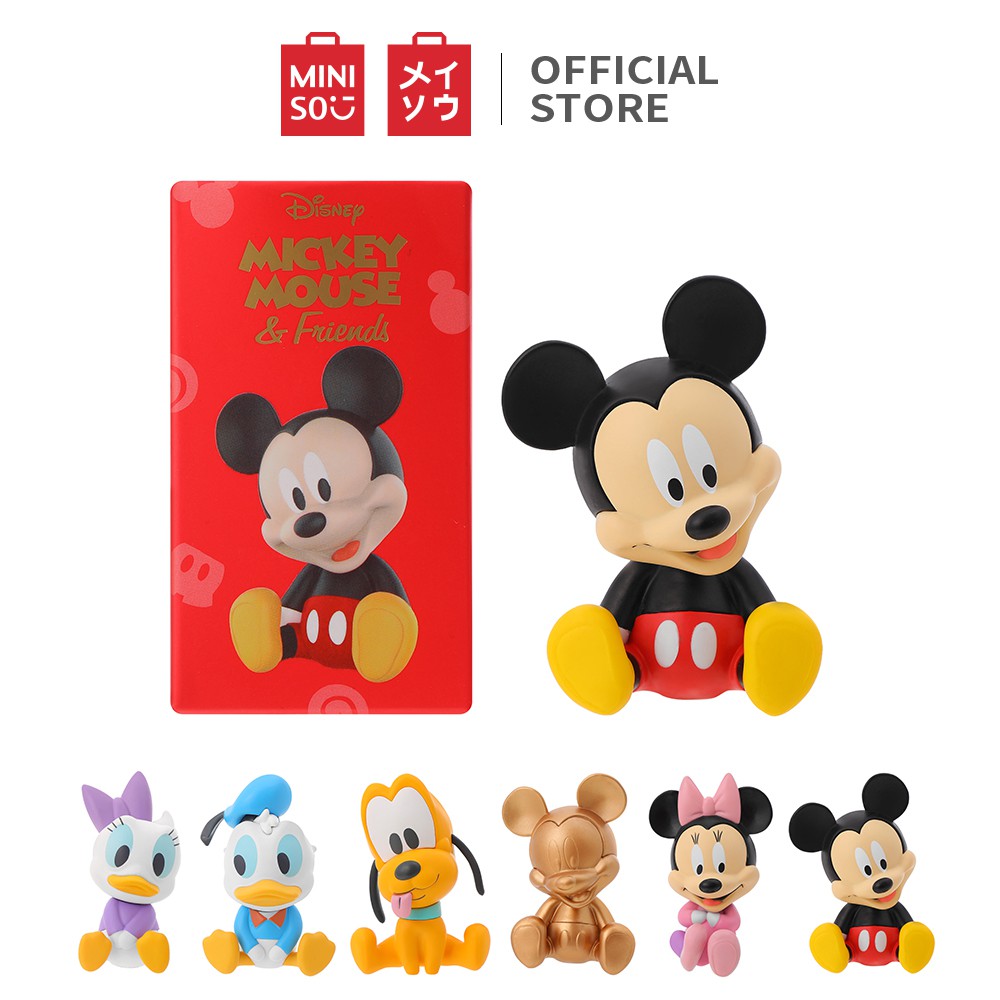Đồ trang trí 3D Mickey Mouse Family x Miniso (Không thể trả lại)